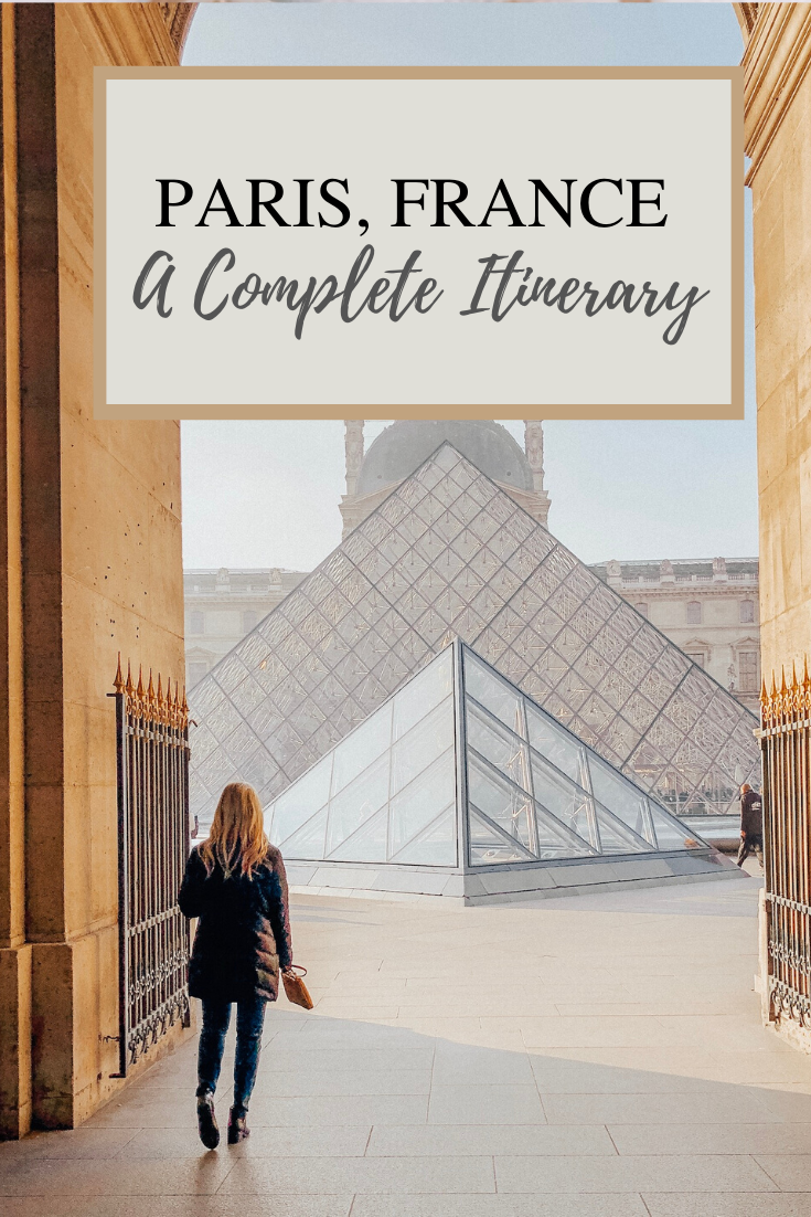 Paris, France Itinerary
