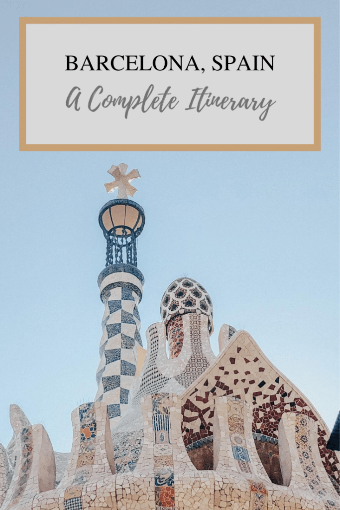 Barcelona, Spain Itinerary